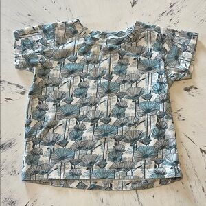 Kate Quinn Aqua Poppy T-Shirt